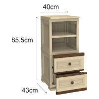 دراور 2 کشو کمد دار 1043 وندیک