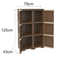 کمد سه طبقه دو درب 1445 وندیک