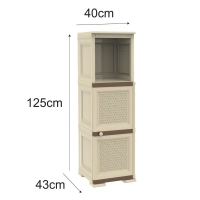 کمد سه طبقه تک درب 1450 وندیک