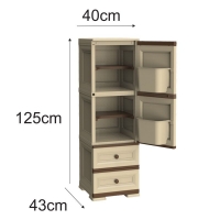 کمد کشودار سه طبقه 1459 وندیک